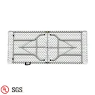 Office Furniture 6FT Fold-in-half Metal Plastic Folding Office Table