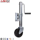 1000lbs 10" travel Sidewind Marine Swivel Trailer Jacks Jockey Wheel