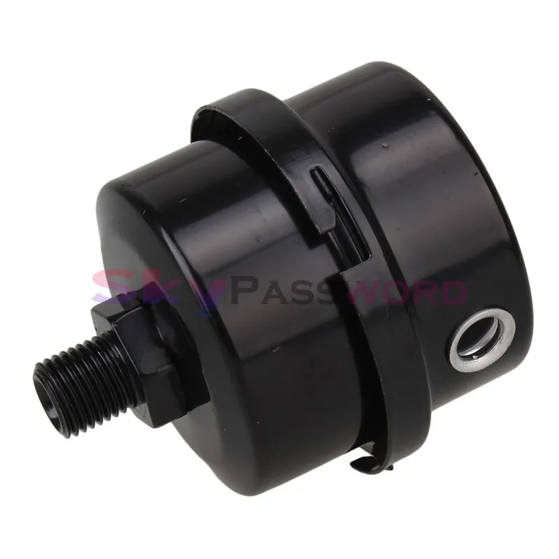 1 / 4P screw compressor under external muffler muffler 12.5mn lines compressor pump air compressor accessories black