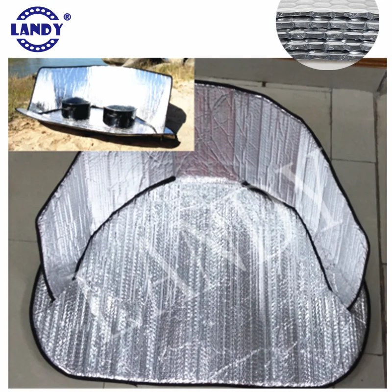 aluminum foil bubble insulated material solar cooker