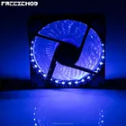 FREEZEMOD 120mm LED fan for computer DC 12v 4P+3pin 50CFM Cooler PC Case fan. FAN-L33-B