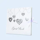 2019 New Arrived Custom Hardcover hot stamping guest book