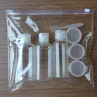 high quality 7pcs plastic cosmetic travel perfume bottle set