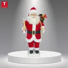 24 inches animated santa claus for decoration
