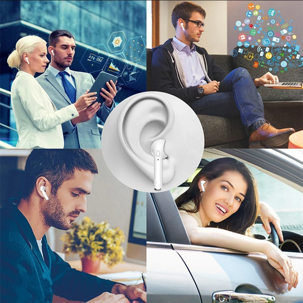 Mini Sport TWS I7s Wireless Earphones I7S TWS Earbuds with Charging Box In Ear Used Mobile Phone - ANKUX.COM