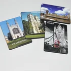 Printed Design MDF travel souvenir fridge magnet