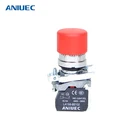 ANIUEC XB4-BC442 mushroom head emergency stop push button switch