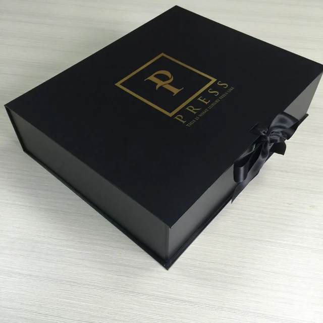new boutique dress custom clothing gift box black color matt la