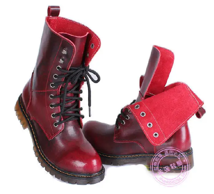 Free Shipping Hot Sale 2014 New Women Punk Martin Boots European Style Korean Gum Outsole Brand Motorcycle Boots Female G565
