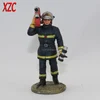 Handmade Fireman Figurines Toy Fireman Firefighting Souvenir
