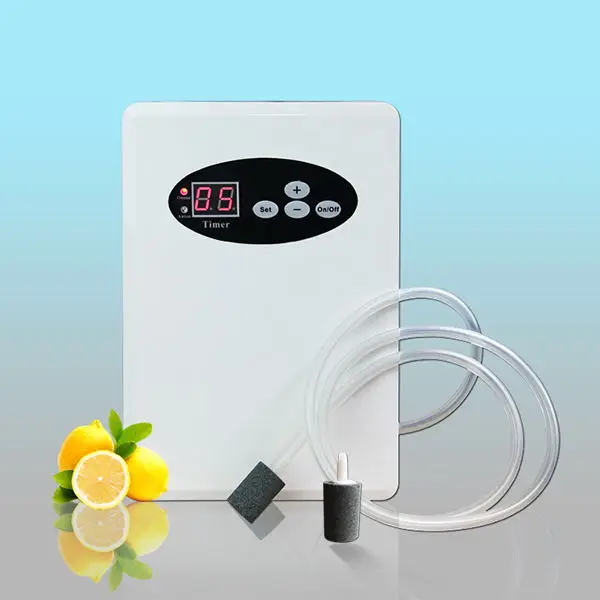 Ozone & negative ion vegetable & fruits sanitizer with auto timer