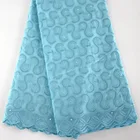 New Bazin Riche African Lace Embroidered Dresses for Women 2018 Plus Size Dashiki Women Vestidos African Clothing XG01