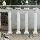 Antique custom garden stone Greek roman decorative marble columns NTMF-C203S