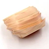 5" Pine Disposable japanese wood sushi serving boat plate