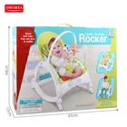 Toy Baby Rocking Chair Baby Multi Function Foldable Animal Doll Toy Baby Rocking Chair With Box