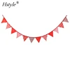 India Style Colorful Stripe Pattern Kids Party Flag Bunting PL524