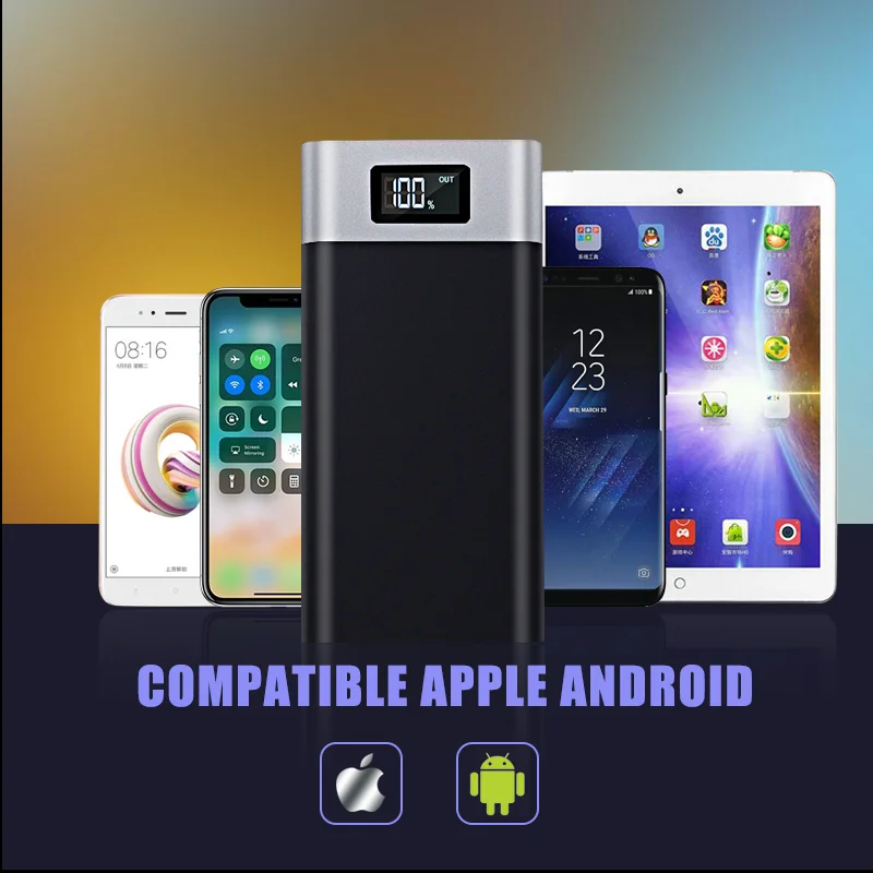 2019 hot Cheap price high capacity portable dual usb output 20000 mah powerbank lcd screen power bank 20000mah - ANKUX.COM