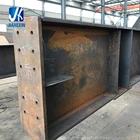Qingdao factory steel welded fabrication structure steel frame for project