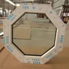Australia Standard PVC Glass Floor Fix Skylight Window