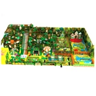 Indoor games play structure for kids indoor playground equipment