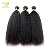 Wholesale human Afro kinky straight hair weaving, brazilian kinky straight weave hair