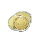 Promotional New Cheap Plastic Gift Transparent box Coin Capsules