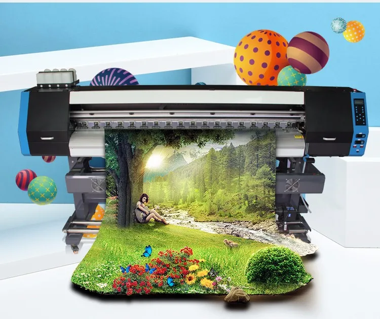 High speed fast printing wide format dye sublimation printer for fabric