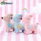 Cute Deer Plush Toy Soft Doll Stuffed Animal Cuddle Pillow Gift for Children with 3 colors