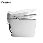 Broad Cleaning Ceramic White One Piece Soft Close Smart Electric Toilet