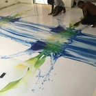 2 Part Self Leveling Clear Epoxy Resin Crystal Clear 3d Floor Sticker Epoxy Floor Paint for 3d Floor Art