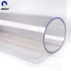 crystal clear pvc flexible film/ soft pvc material table cloth protector