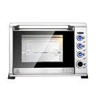 HF-153RCL Kitchen appliance portable 53L 120 mins digital electric oven toaster with rotisserie hot plate rack