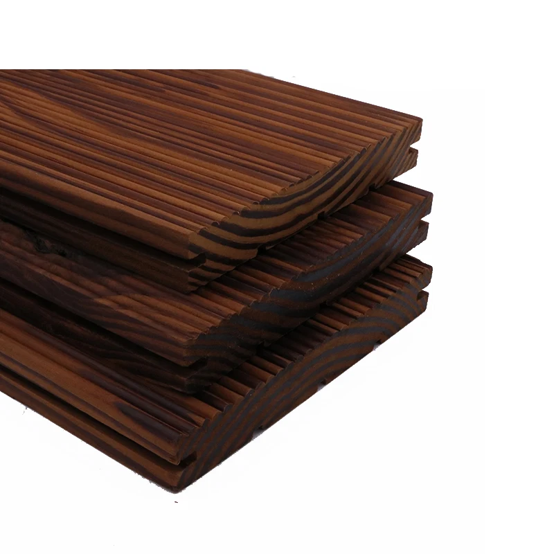 environmental protection deep carbonized maple wood/Carbonized Wood Flooring