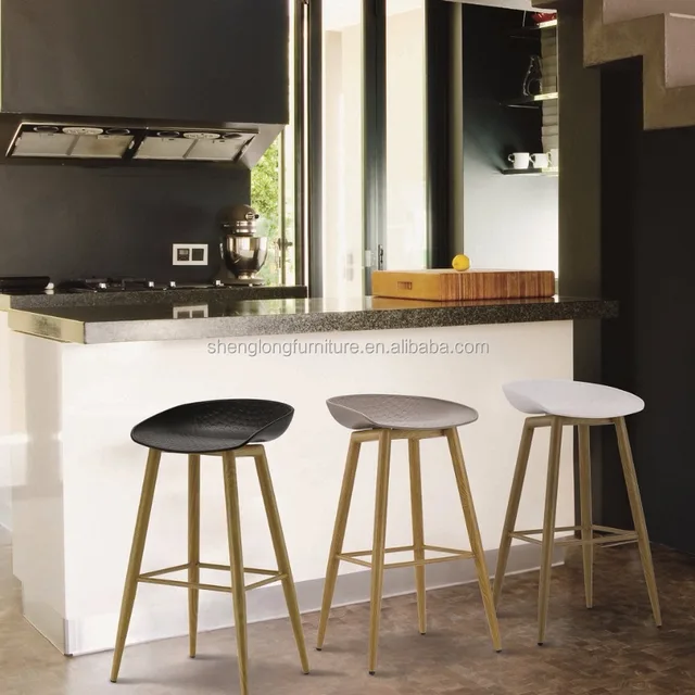 Wholesale modern metal leg bar stool high chair bar stool vintage