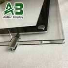 Real Estate Agents Window Display Slim LED Hanging Crystal Light Box Acrylic Aoban