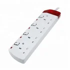Smart Multi BS Type Plug Outlet Power Extension Socket for UK market