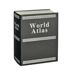 Dictionary book home Security money lock key safe box