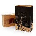 Paper Bag Bags Tea Packaging Paper CMYK Brown Paper Bag Food Grade Brown Paper Bags For Tea Packaging