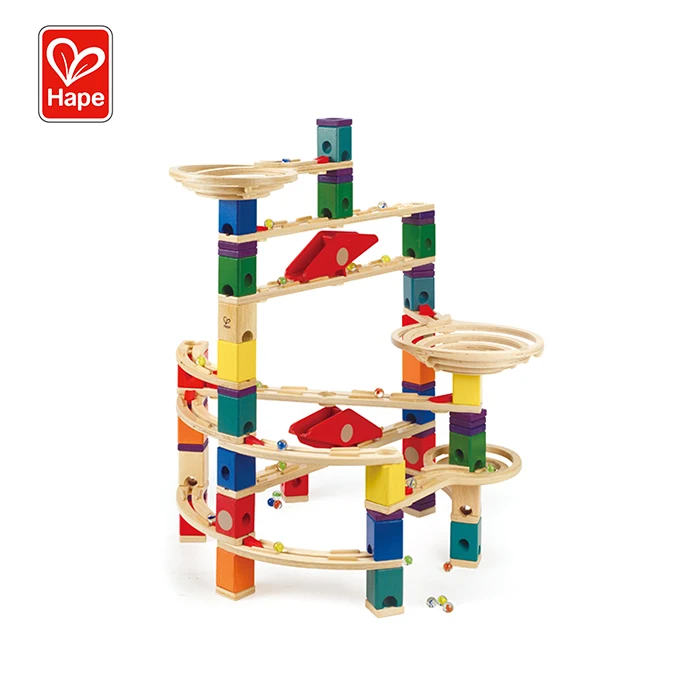 Hot Sale High Quality Children Wooden Marble Run,Funny Marble Run Toy