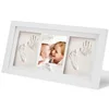 2019 New Handprint And Footprint Solid Wood Baby Child Photo Frame