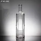 700ml 750ml custom crystal glass whisky vodka rum liquor bottle
