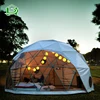House Price Flame Retardant Half Sphere safari camp Circular Circle glamping Geodesic Dome Tent
