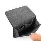 Best selling custom Felt Bedside Caddy bag felt bed storage organizer bag with 2 small pocket for bed organizer