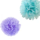 Party Decorations Hanging paper POMPOMS paper flowers christmas paper pom pom