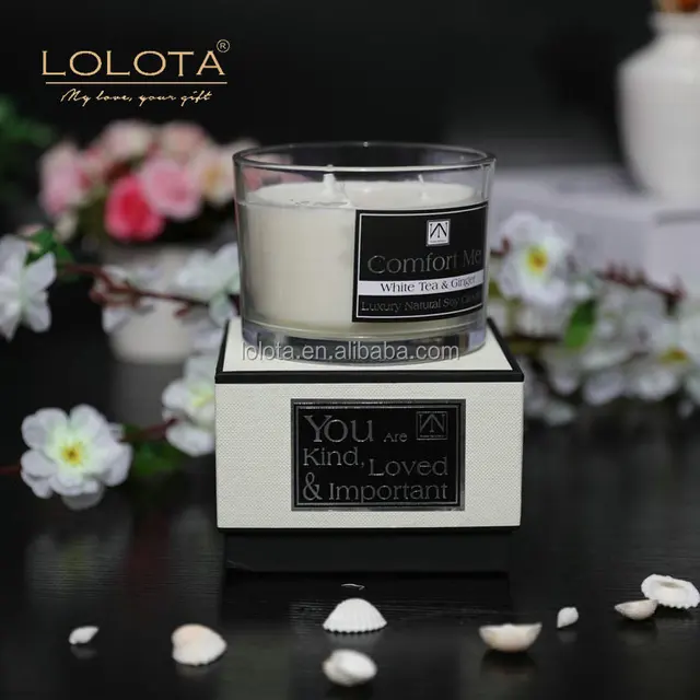 new portable 100% natural soy wax popular candle making soy wax