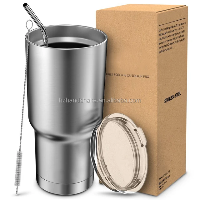 double wall stainless steel vacuum insulation] travel mug