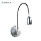 Lamp Bedroom Reading Light Hotel Bedroom Bedside Headboard Flexible Gooseneck Lamp 3W Wall Mounted Led Reading Light