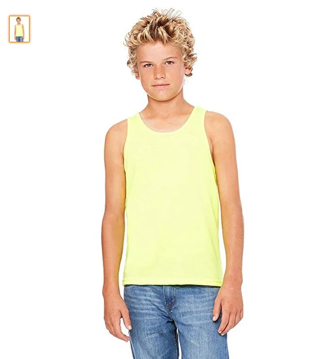 byval children"s wear summer boy sleeveless plain tank top