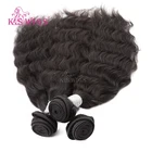 K.S WIGS Natural Hair Weave Wholesale 18 Inch Hair Natural Extensions 100g Natural Color Virgin Brazilian Hair