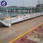 Anti-slip boat yacht folding marine aluminum ladder china